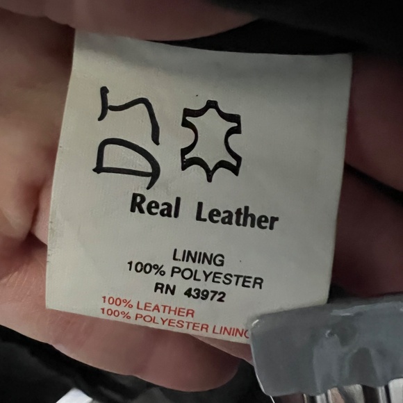 |•REAL SEAL STATE OF OKLAHOMA•| 100% Leather Vintage Trench Coat Size Large - Picture 12 of 12